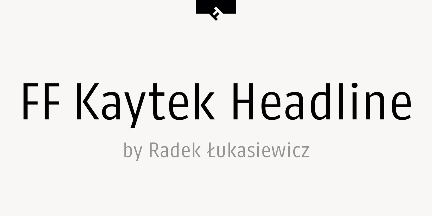 Fuente FF Kaytek Headline